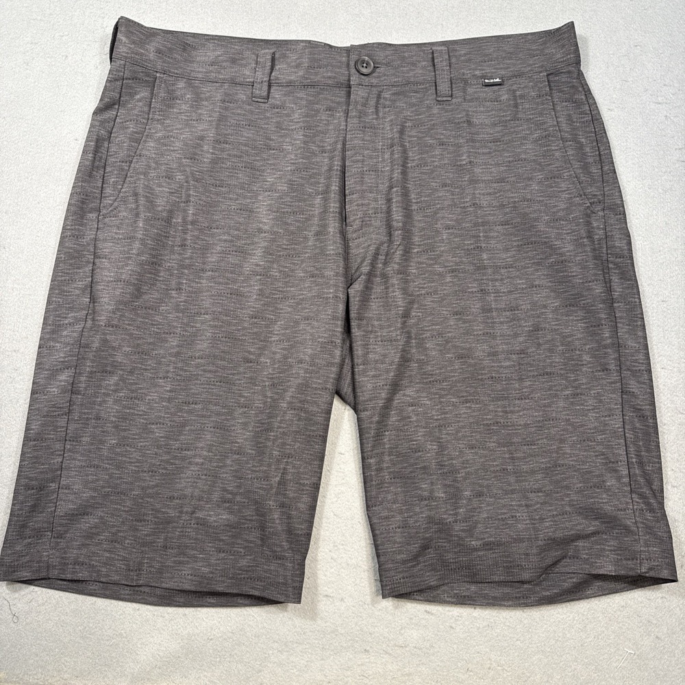 Travis Mathew Mens 36 Shorts GRAY Performance Golf Lightweight Stretch Comfort